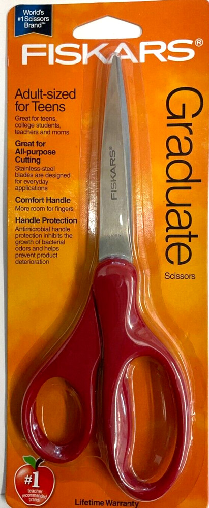 FISKARS GRADUATE SCISSORS, 8"