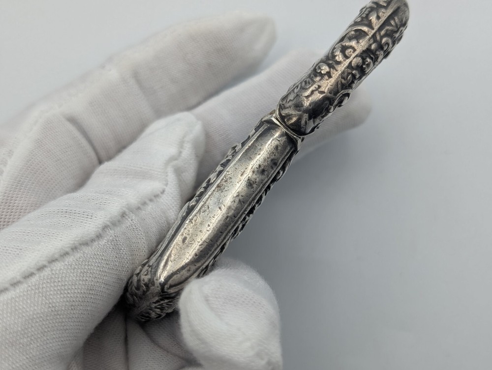 Antique Sterling Silver Match Safe 925 44g
