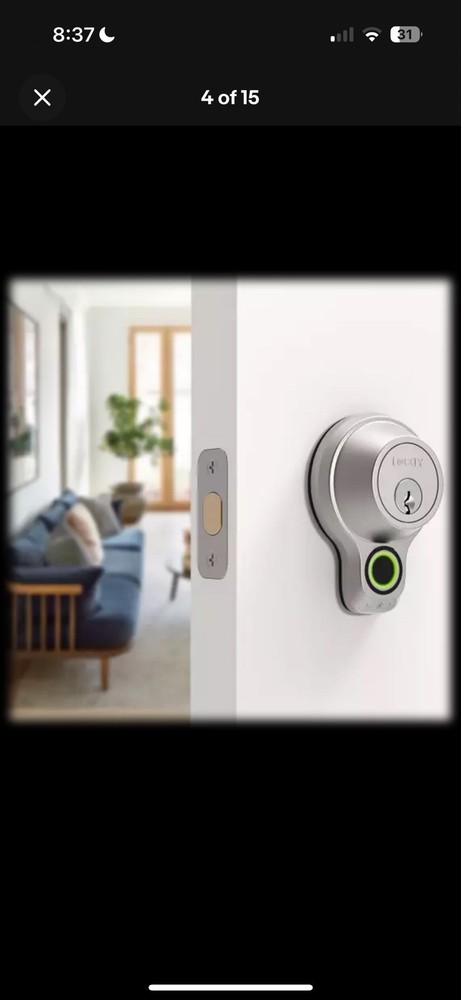 BRAND NEW LOCKLY FLEX TOUCH DEADBOLD!