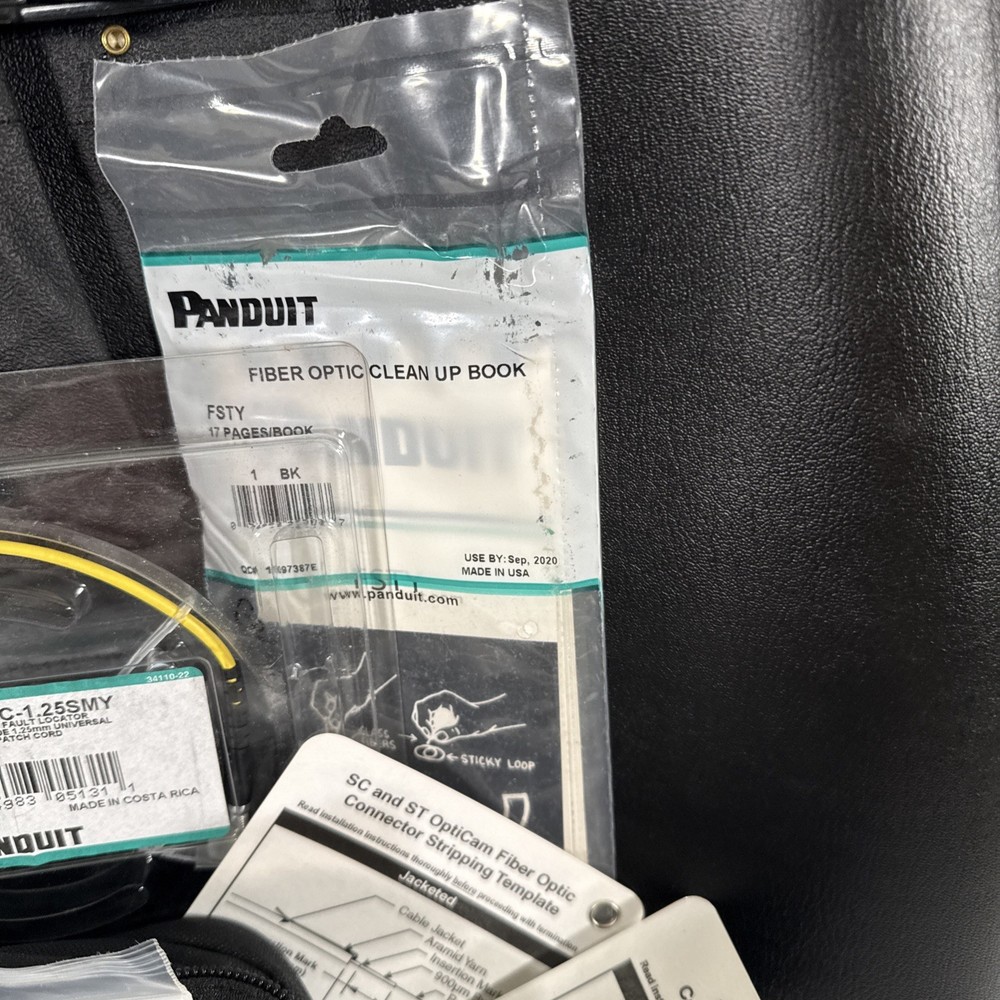 Panduit OptiCam Fiber Termination Kit With Case