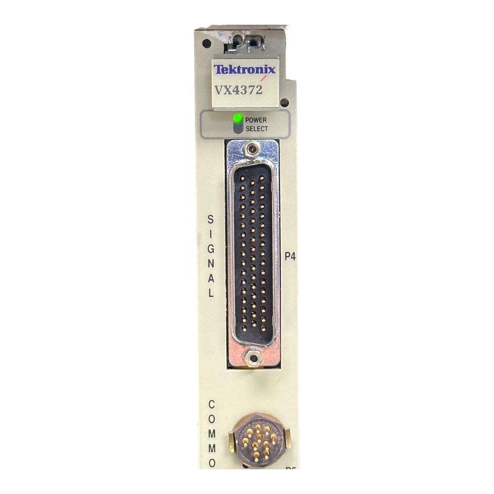 TEKTRONIX VX4372 RELAY SCANNER 2-WIRE 48CH VXI MODULE SN B022J02