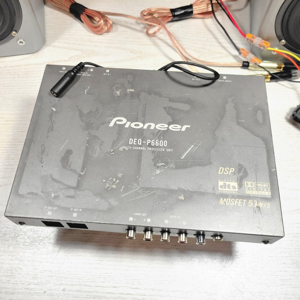 PIONEER DEQ-P6600 DSP Multi Channel Processor TESTED