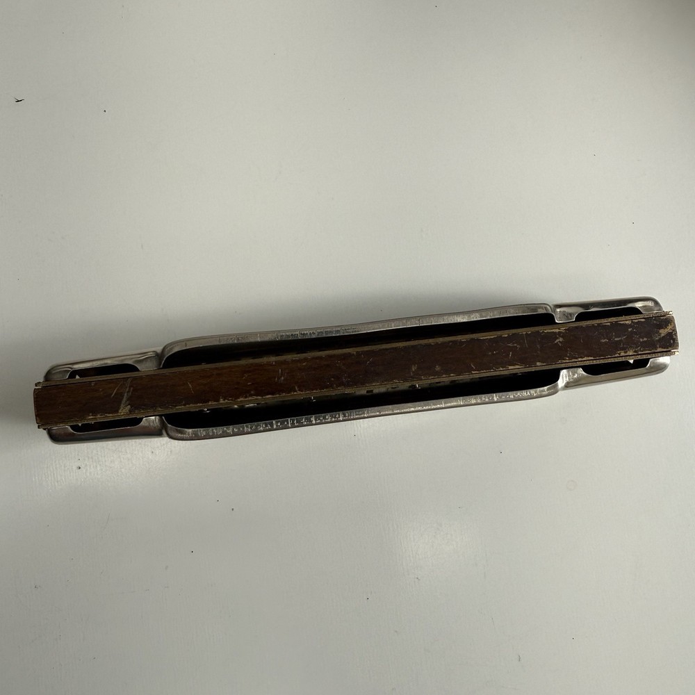 M Hohner ECHO Grand Prix German Made Curved Harmonica