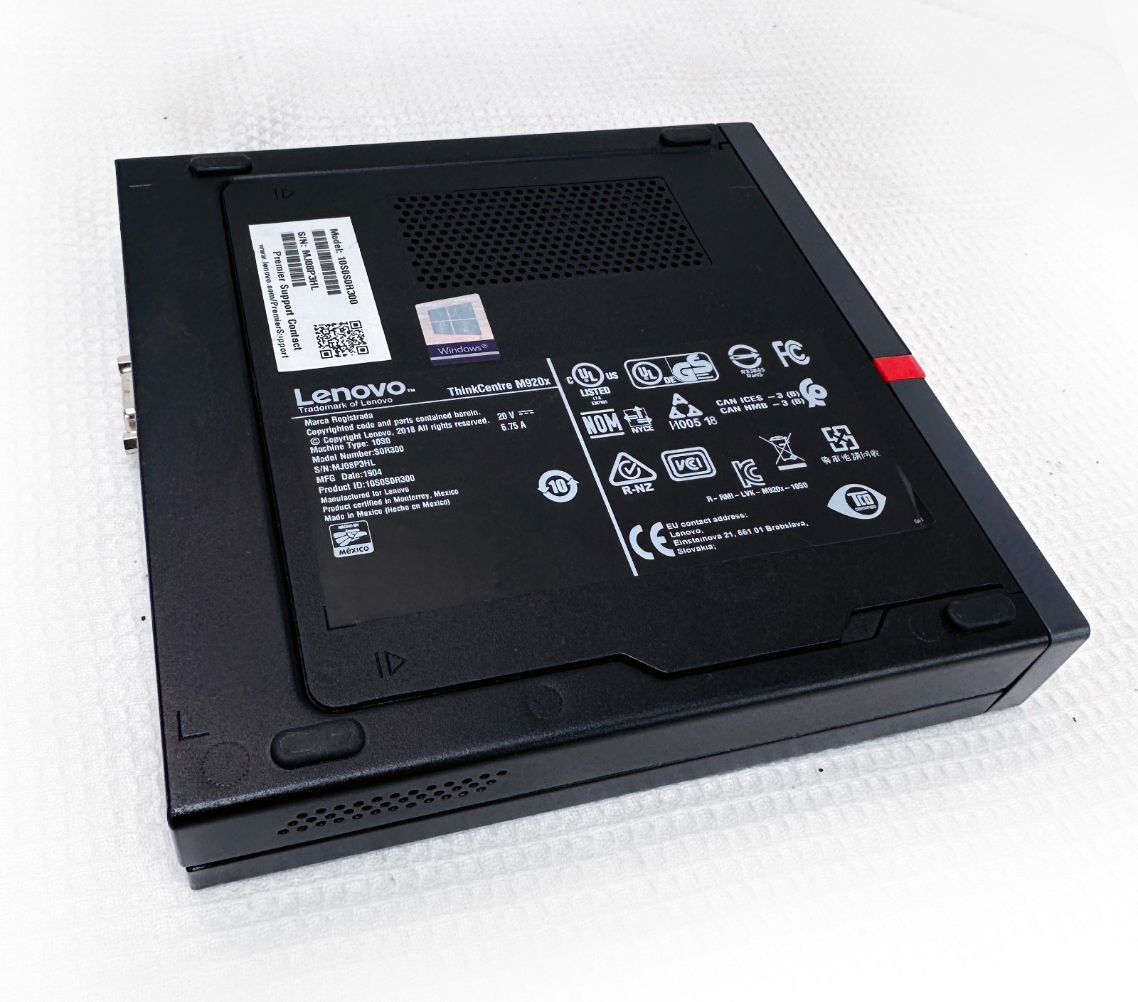 Lenovo ThinkCentre M920x Tiny i5-8500 32GB Ram NEW 1TB NVME WIN 11 PRO Desktop