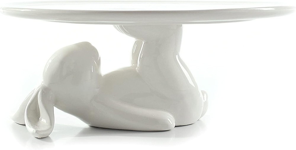 Cupcake Stand, Easter Decorations, Ceramic Dessert Plates for Eggs and Cookie...