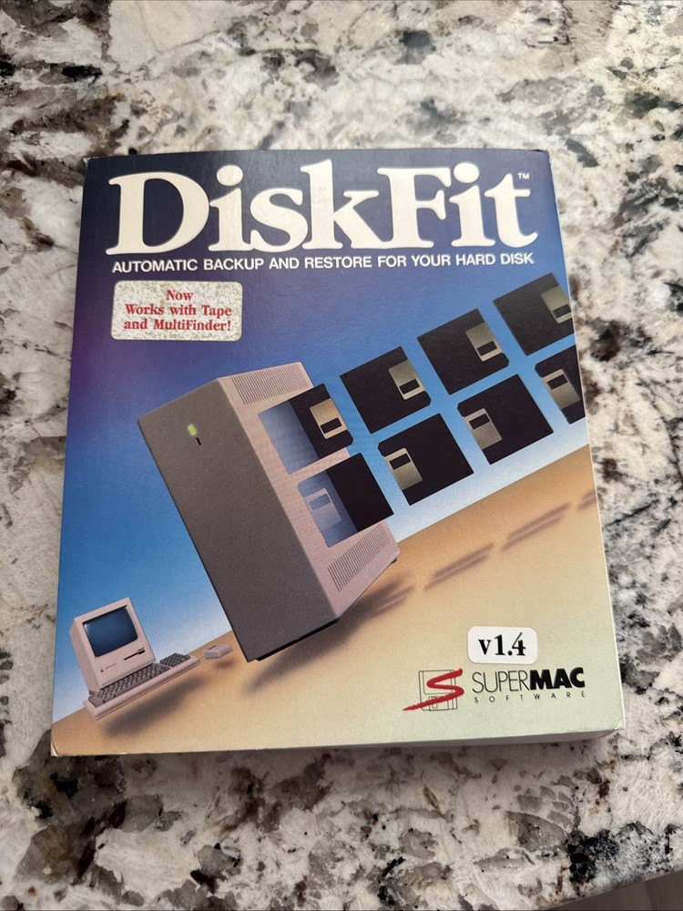 DiskFit Automatic Backup & Restore V1.4 For Apple Macintosh