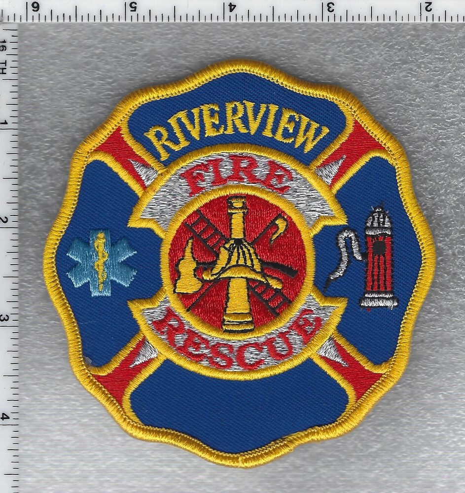 Riverview Fire Department  (New Brunswick, Canada)  Shoulder Patch