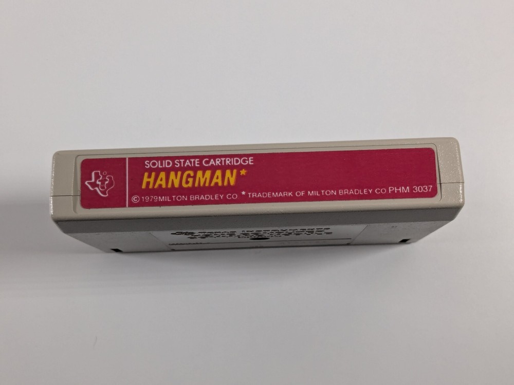 TI-99/4a Command Module Game Cartridge Hangman Used - Texas Instruments