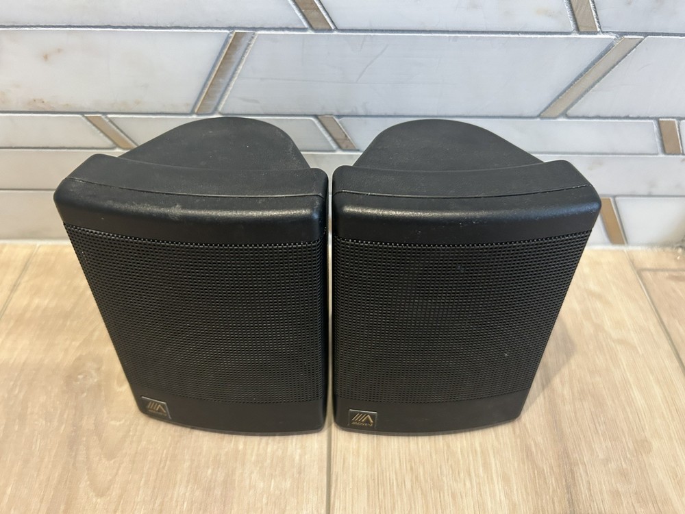 Vintage ADVENT Speakers - Mini Black 5.5”