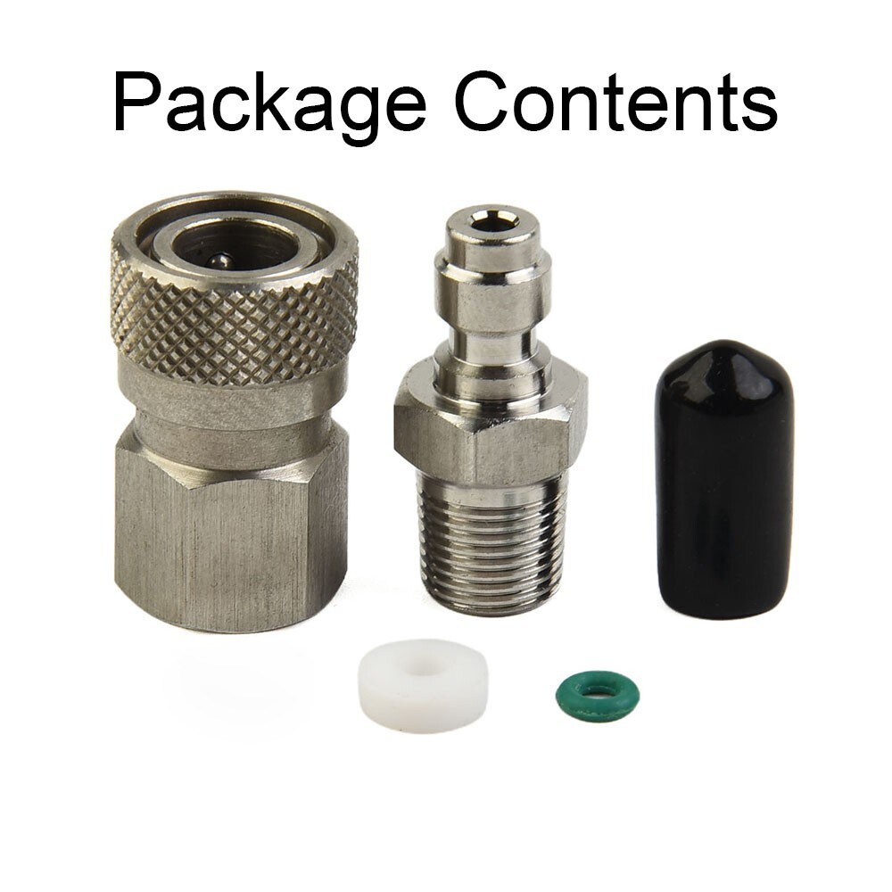 1/8 Npt Thread PCP Quick Disconnect Male & Female Set 8mm Accessories US