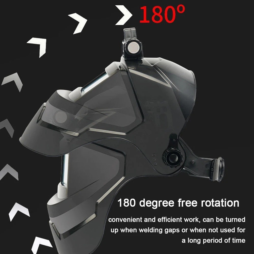 Solar Auto Darkening Welding Helmet True Color Large View Mask Hood MIG TIG ARC