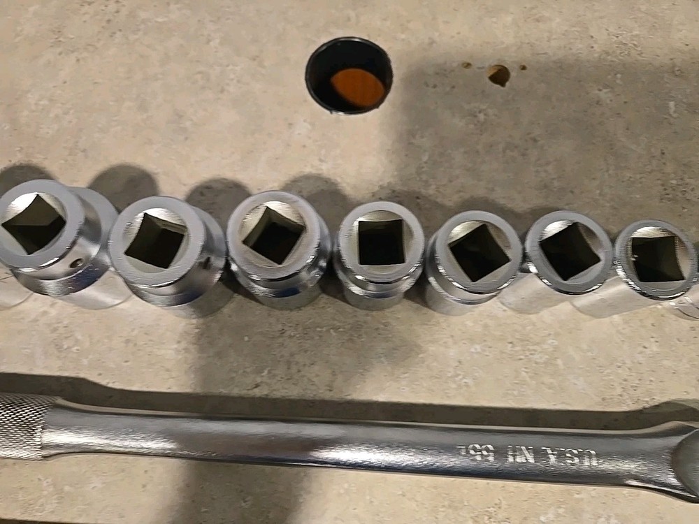 Napa 3/4" Drive Ratchet Set U.S.A Made (Excellent Condition)