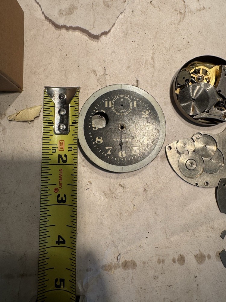 Antique Waltham Car/Automobile Clock