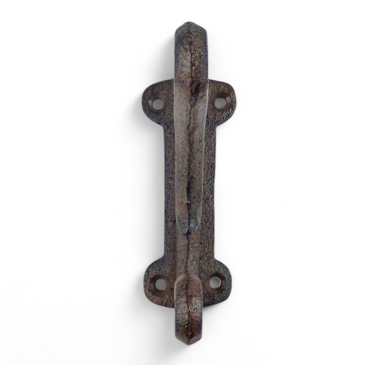 Rustic Cast Iron Double Wall Hook – Antique Vines Scroll Coat Towel Key Hanger