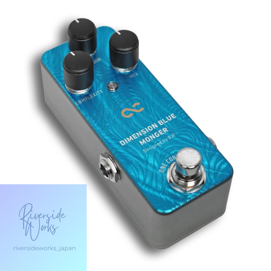 One Control Dimension Blue Monger Modulation Guitar Effect Pedal