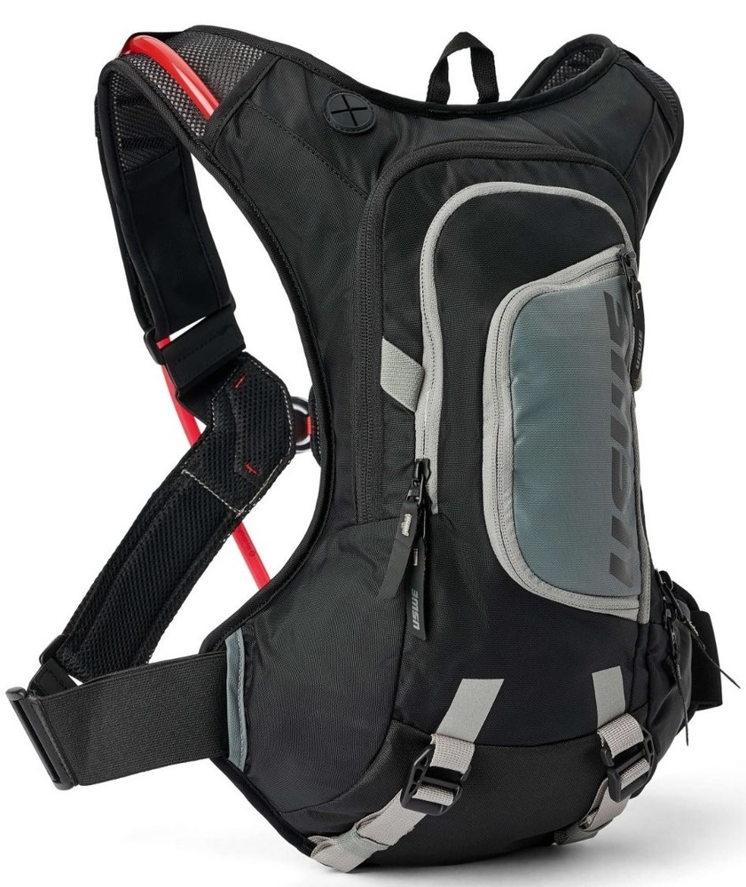 USWE Moto 8L XTR Adventure Hydration Backpack Black