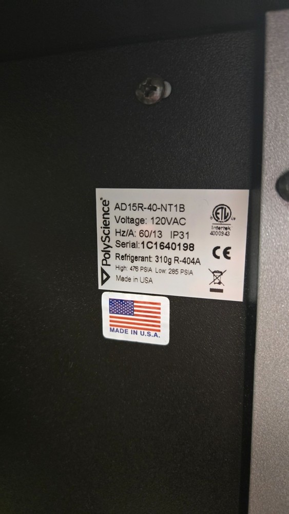 TA Instruments Thermal Conductivity Tester and Polyscience Chiller + software