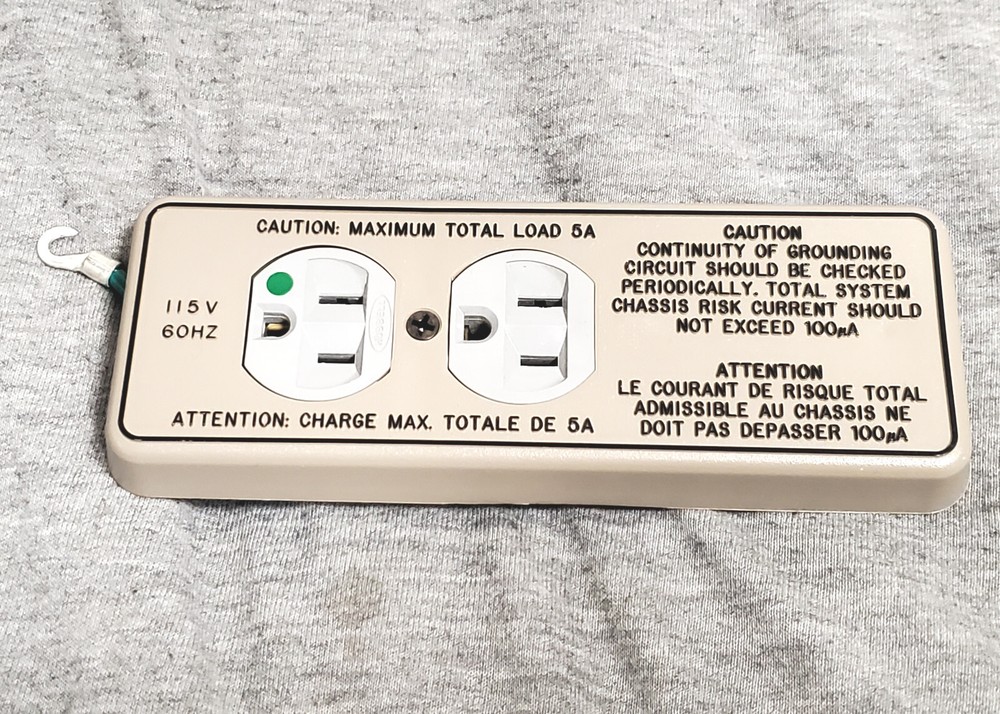 POWER OUTLETS - Midmark Ritter 104 examination table electrical receptacle exam