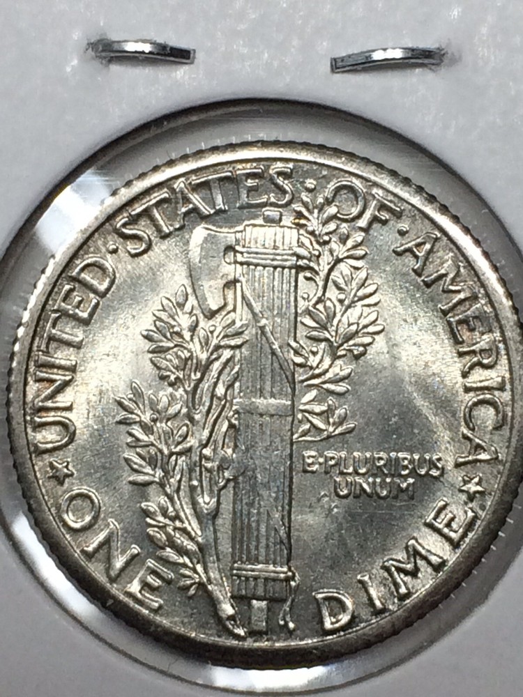 1934 - Uncirculated Mercury Silver Dime - #19441
