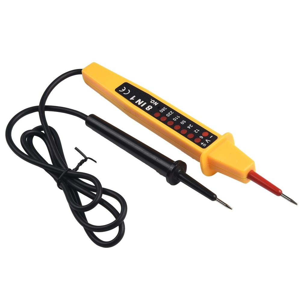 Voltage Tester Dimensions Display Elements Frequency Range Material Plastic