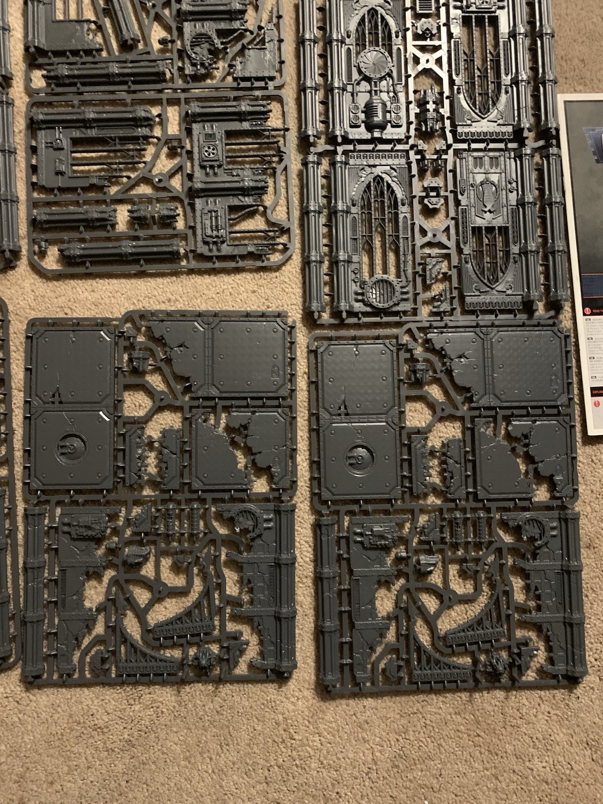 Warhammer 40k Terrain Scenery Kill Team Killzone Chalnath New On Sprue W/ Board