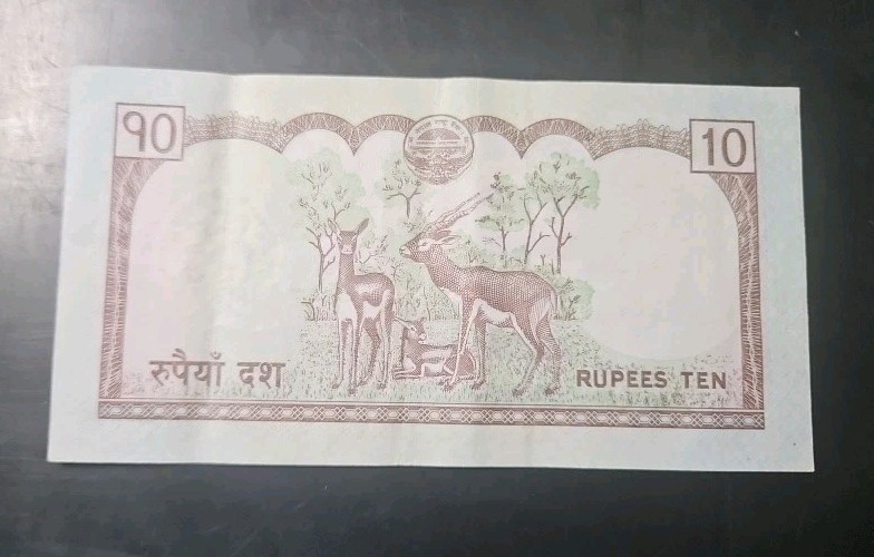 Nepal 10 Rupees Banknote