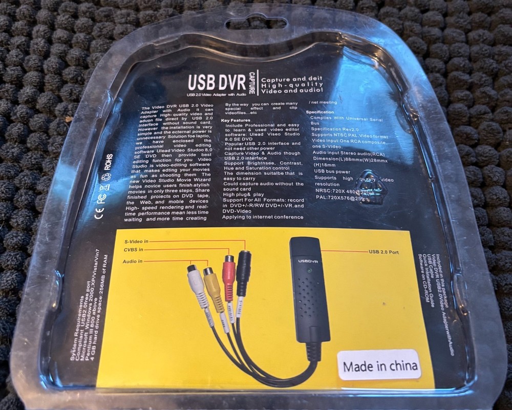 USB Video Capture Device