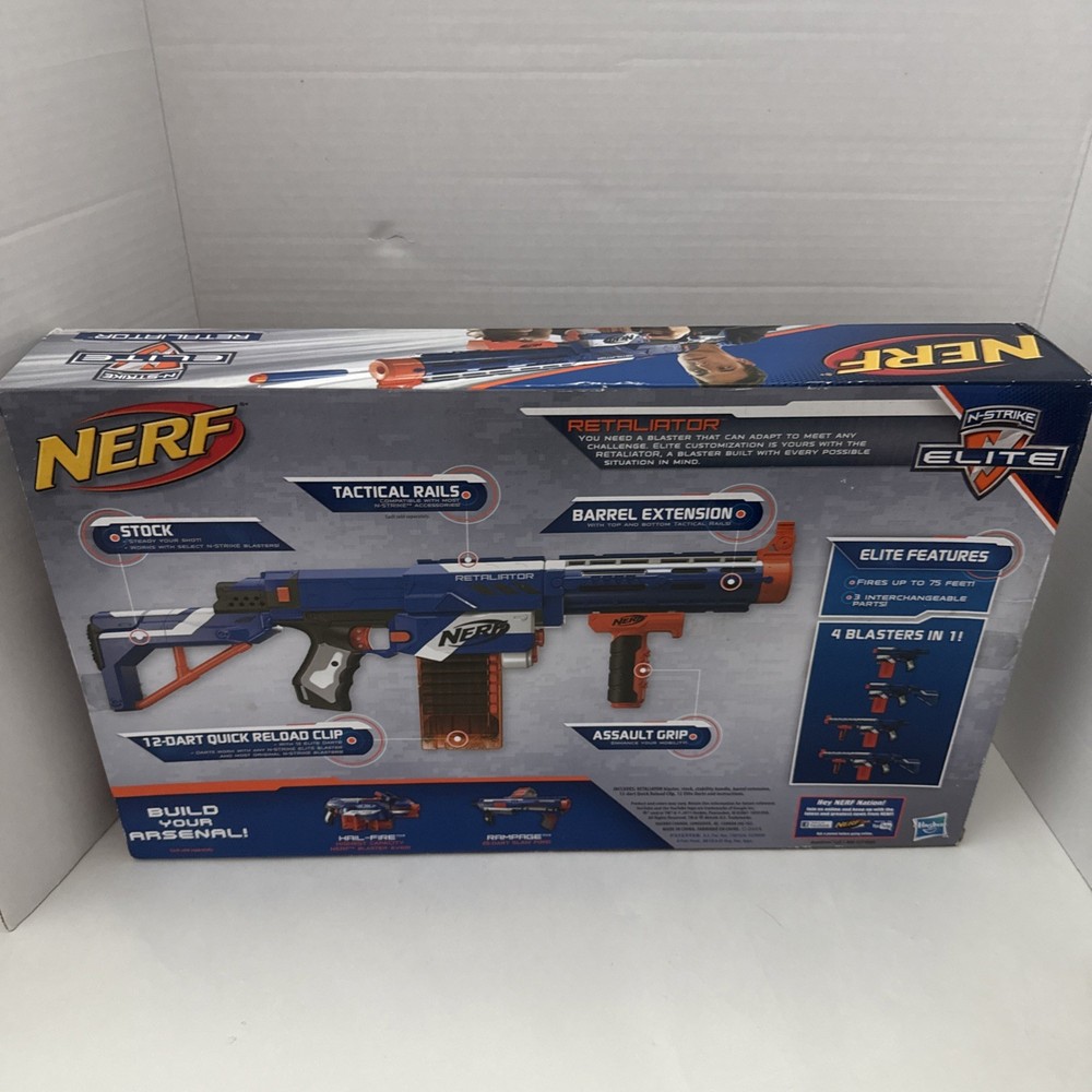 Nerf N-Strike Elite XD Retaliator Blaster NEW