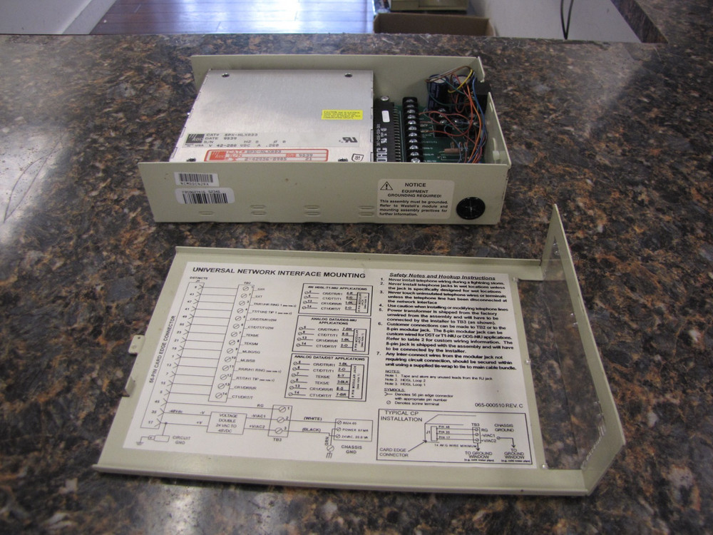 WESTELL 28MA31 Network Interface W/Termination Module & Wall Mount - JD400