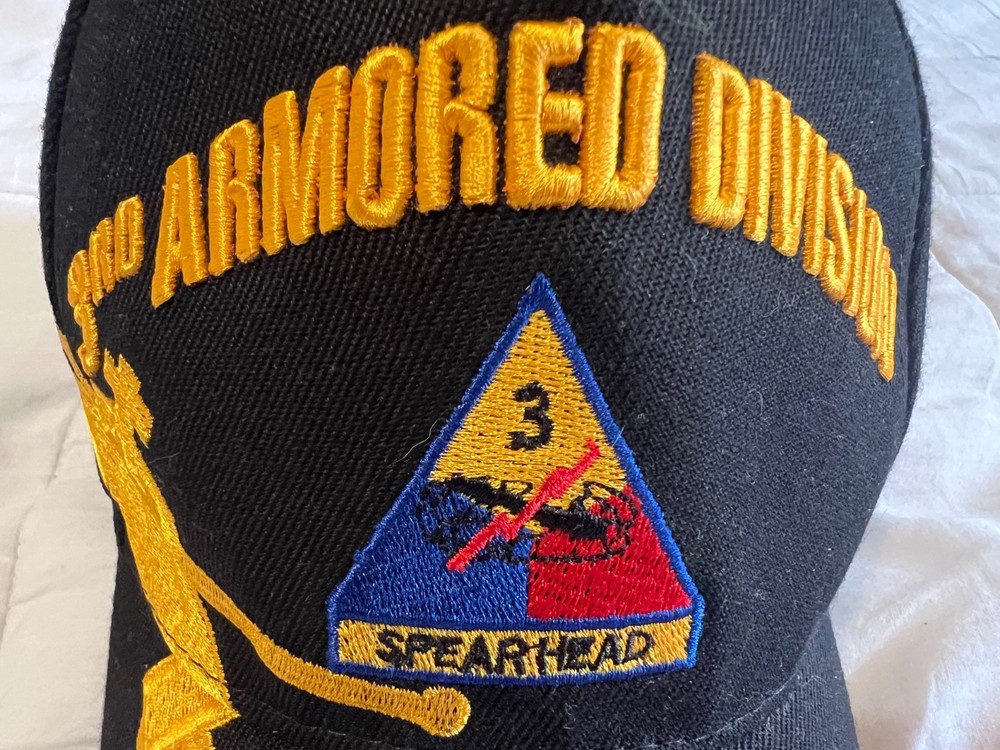 3rd ARMORED DIVISION SPEARHEAD US ARMY Baseball Hat Cap