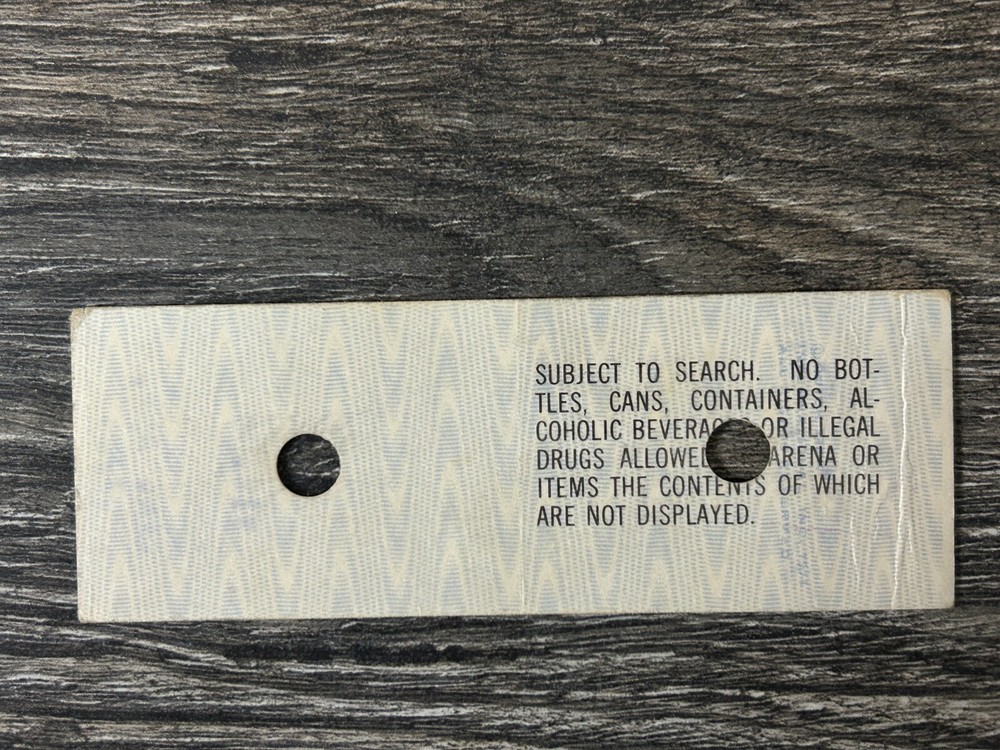 KISS TICKET STUB Dynasty Concert Tour Lakeland FL CANCELLED Vintage Kiss Aucoin