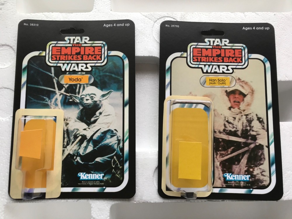 HASBRO/KENNER WAVE 2 REPLACEMENT REPRO CARDBACK SET STAR WARS RETRO COLLECTION