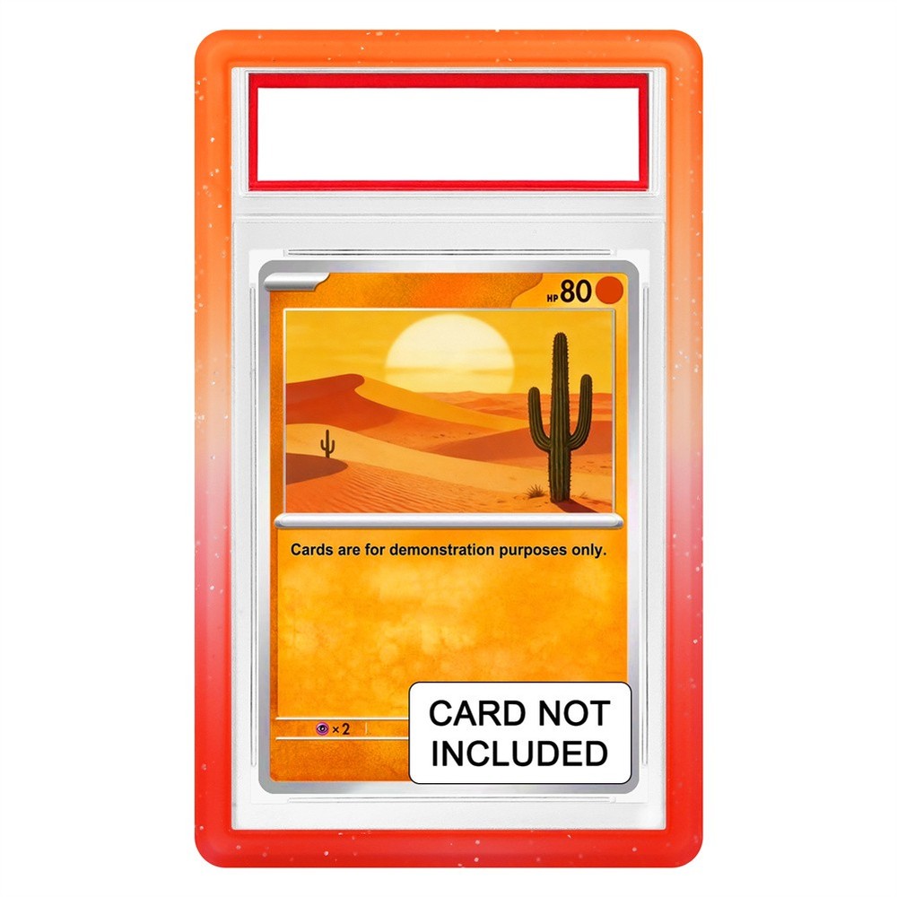 12PACK Gradient Colors For PSA Graded Card Slab TPU Bumper Guard Protector