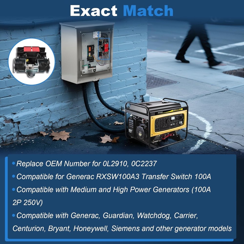 Automatic Transfer Switch 100 Amp 2P