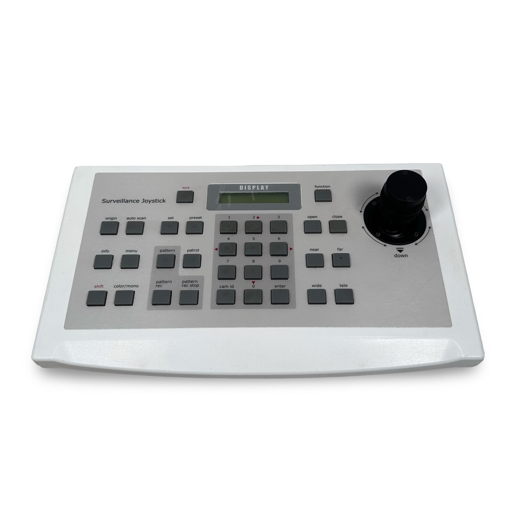 Speed Dome Control Panel i3C762 Surveillance PTZ Joystick Camera Controller Gray