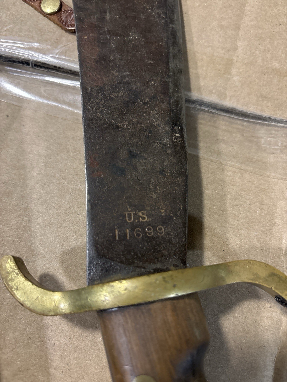 OLD Pre WWI US Army Hospital Corps Springfield Armory Bolo Knife 1909