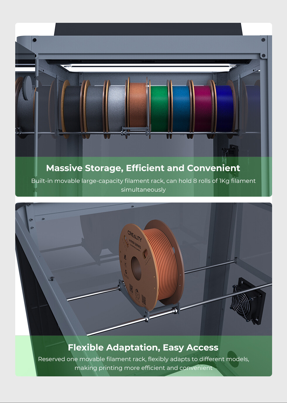 Creality Multifunctional Protective Cover for Creality Hi/Ender-3 V3 SE/V3 KE