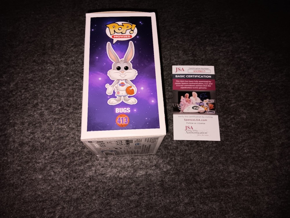 Billy West Signed Funko Jsa Bugs Bunny Space Jam