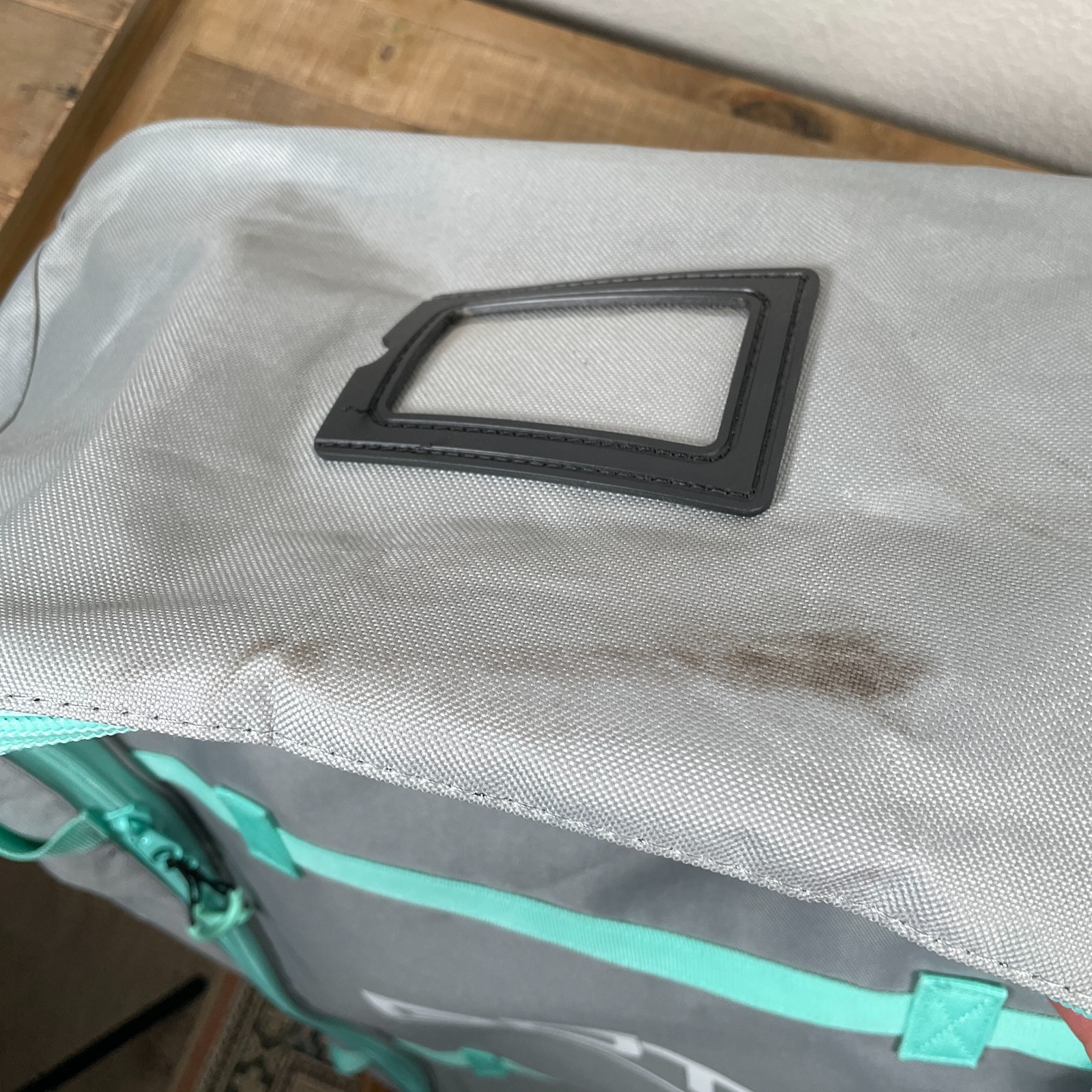 Bote Breeze Aero Inflatable Paddle Board Back Pack Storage Carry Bag Gray Straps