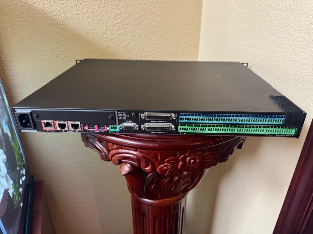 Polycom SoundStructure C16 2201-33160-001 Digital Audio Conferencing Processor