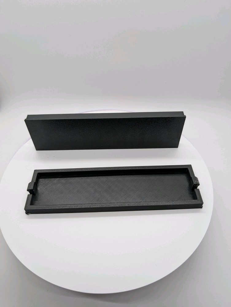 2x - 5.25 inch disk drive bay cover Solid black replacement