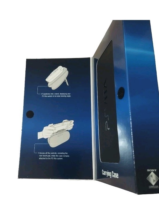 New - SONY Official PS VITA Protective Case & Stand OEM PLAYSTATION Series 1000