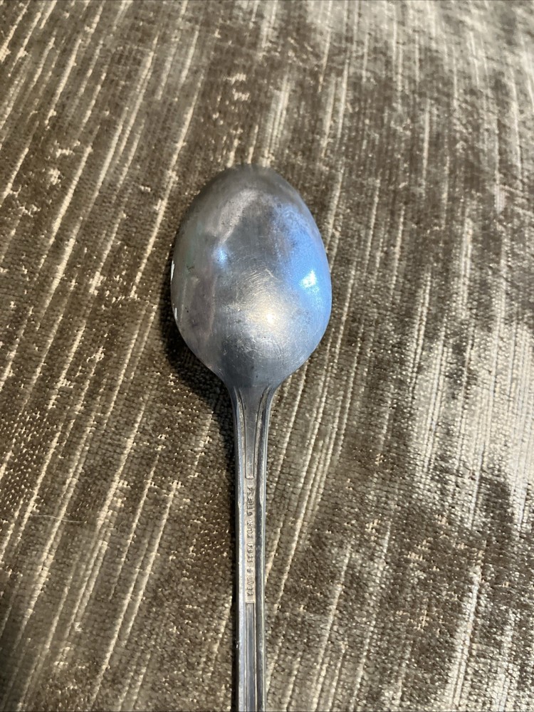 Butterscotch Bakelite Silver Plated Ice Tea Spoon