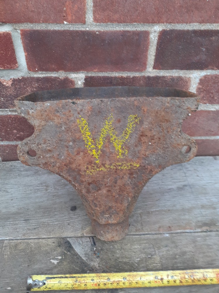 CAST IRON RAIN HOPPER,GARDEN/FEATURE/PLANTER(W)