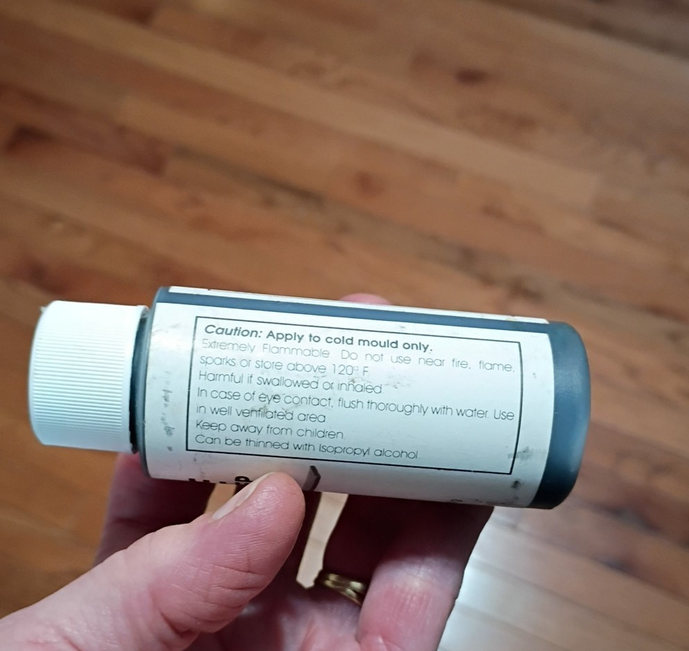 Vintage Bullet Mold Liquid Prep W/ Instruction & Rapine Mould Co. Booklet USA