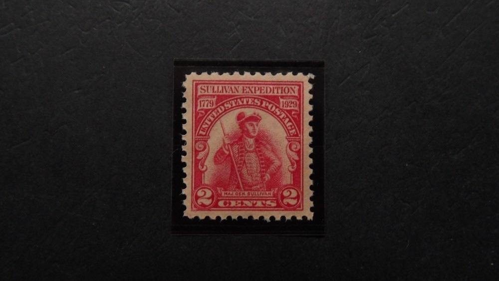 1929 #657 2c Sullivan MNH OG VF/XF #Includes New Mount" #2