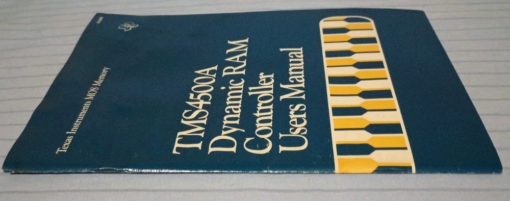 TMS4500A Dynamic Ram Controller User Manual 1982 Texas Instruments MOS Memory