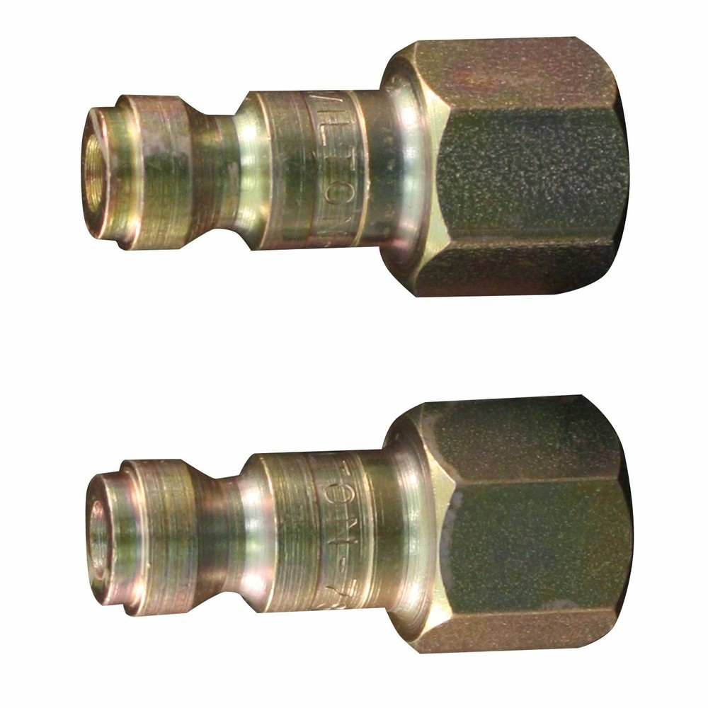 Milton S-784 1/4" FNPT T Style Plug 2 Pack