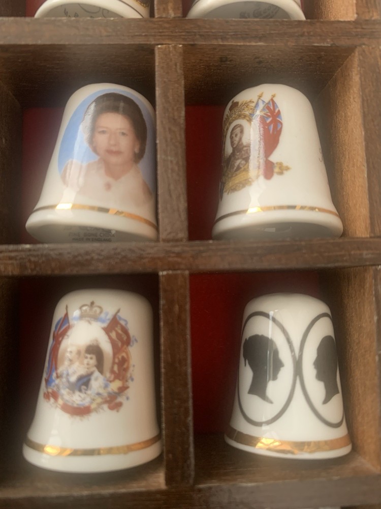 48 X Bone China Thimbles.