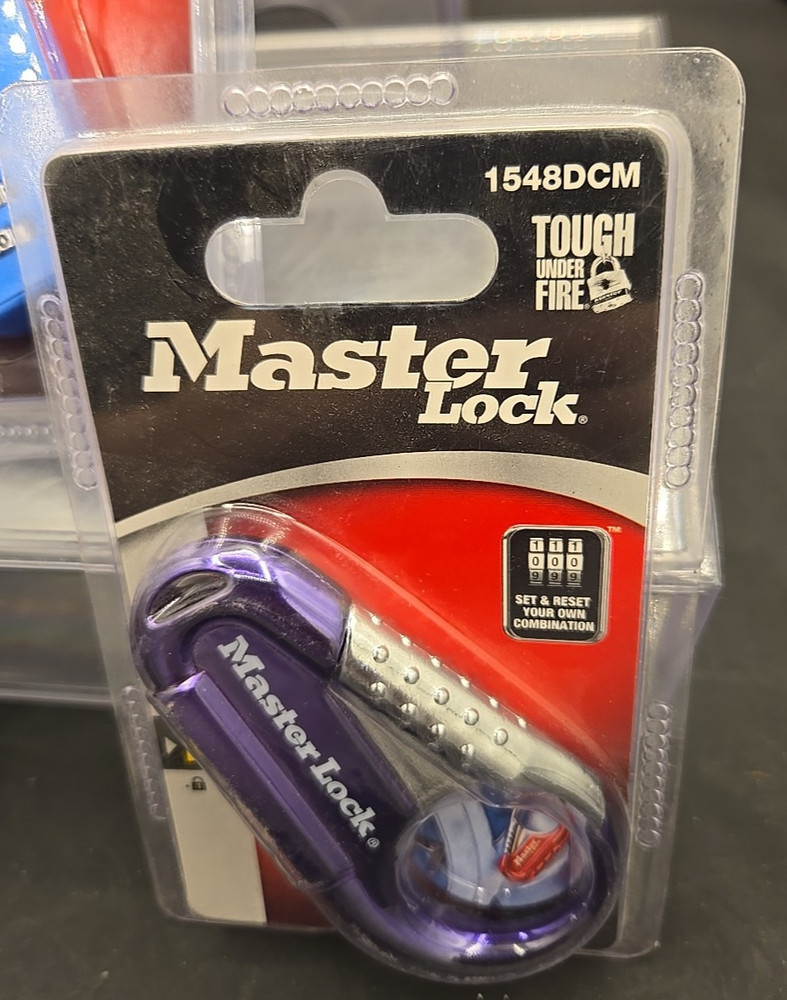 3 Master Lock Set Your Own Combination Padlock New